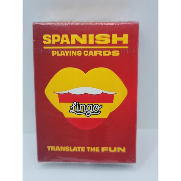 Spanish Playing Cards | Travel Flashcards | Learn Spanish Vocabulary in a Fun & - Picture 1 of 4
